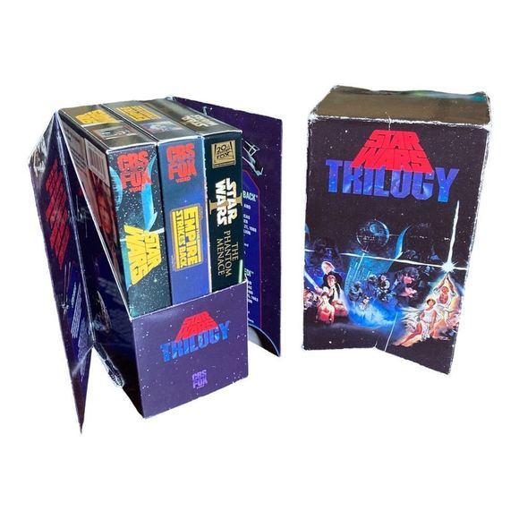 Star Wars Other - Vintage 90’s VHS Star Wars Trilogy Box Set